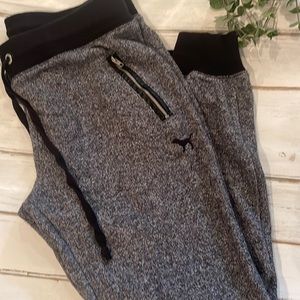 Victoria Secret Pink Sweatpant Jogger Zip Pockets/ M